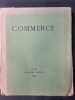 Commerce cahier XXIII. Printemps 1930. [Commerce cahiers trimestriels publiés par les soins de Paul Valéry, Léon-Paul Fargue, Valery Larbaud] ; Bosco ...