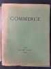 Commerce cahier XXIII. Printemps 1930. [Commerce cahiers trimestriels publiés par les soins de Paul Valéry, Léon-Paul Fargue, Valery Larbaud] ; Bosco ...