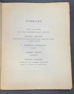 Commerce cahier XXVIII. Eté 1931