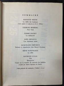 Cahier 24-25. Printemps 1973