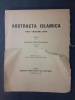 Abstracta Islamica vingt-troisième série. Supplément à la Revue des études islamiques XXXVII 1969. 