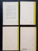 Journal (4 tomes). Journal, tome I (1927-1930); Journal, tome II (1931-1933); Journal, tome III (1934-1936); Journal, tome IV (1937-1939). JEAN DE ...