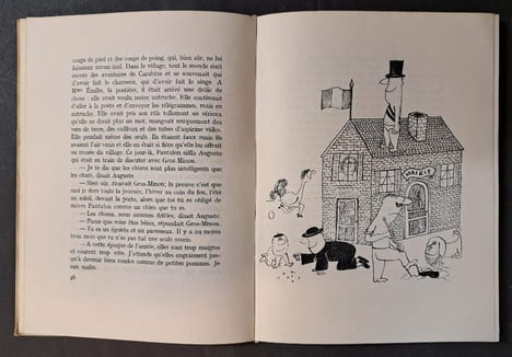 Mon village (contes). / Avec des dessins de Siné. SINé ; CAU, Jean