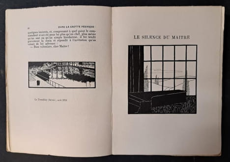 Dans la grotte féérique, sept contes pour les grandes personnes. Illustrations décoratives de André Dom. UDINE, Jean d’ (pseudonyme d'Albert Cozanet)