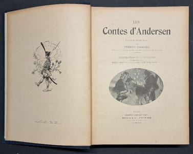 Les Contes d’Andersen. / Traduits en français par Étienne Avenard,... Illustrations de Hans Tegner...