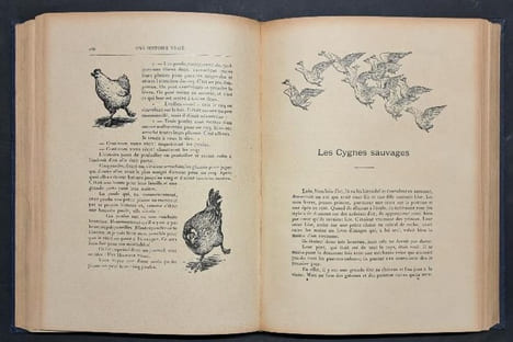 Les Contes d’Andersen. / Traduits en français par Étienne Avenard,... Illustrations de Hans Tegner.... ANDERSEN, Hans Christian