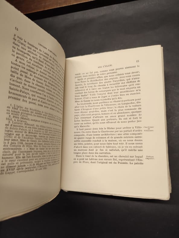 BROSSES, Charles de - Lettres familières sur l’Italie. Publiées d’après ...