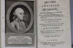 Oeuvres complètes. Nouvelle édition précédée d'un Précis historique sur la vie de l'auteur et accompagnée de notes par M. J.-N. Hallé.. TISSOT ...