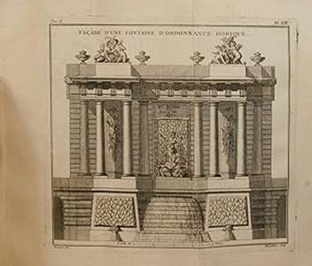 Cours d'architecture, ou Traité de la Décoration, distribution & construction des bâtiments ; contenant les leçons données en 1750 et les années suivantes.