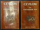 Ceylon, the Portuguese Era. History of the Island for the Period 1505-1658 [2 volumes]. PIERIS, Paul. E.