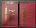 Malabar Manual [2 volumes]. [Reprint fac-simile 1955]. LOGAN, William