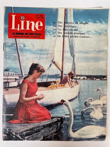 Line, le journal des chics filles Hebdomadaire N°284 - Août 1960