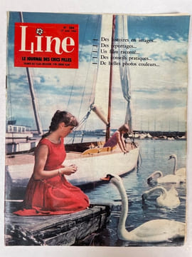 Line, le journal des chics filles Hebdomadaire N°284 - Août 1960. DARGAUD G. ; Venet M. ; Goujon N. ; Peigne P. (Comité de direction)