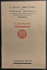 Cours de physique générale : à l'usage de l'enseignement supérieur scientifique et technique. électricité. 5e édition, revue et corrigée. 2e tirage. ...