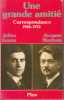 Une grande amitié. Correspondance (1926-1972) précédée de Jacques Maritain vivant . Green Julien ; Maritain Jacques ; Piriou Jean-Pierre (préface)