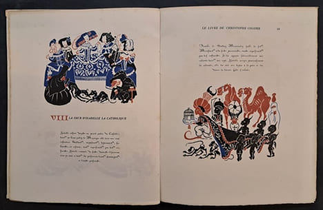 Le livre de Christophe Colomb : drame lyrique en deux parties. Illustrations de Jean Charlot. CLAUDEL, Paul