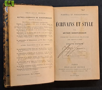 Écrivains et style Écrivains et style. Première traduction française, avec préface et notes, par Auguste Dietrich...