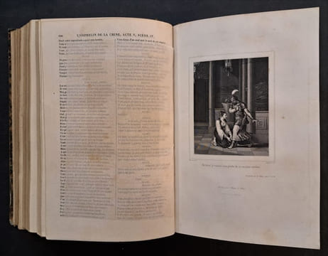 Oeuvres complètes de Voltaire avec des notes et une notice sur la vie de Voltaire. Ornée de 50 gravures [13 volumes]. VOLTAIRE