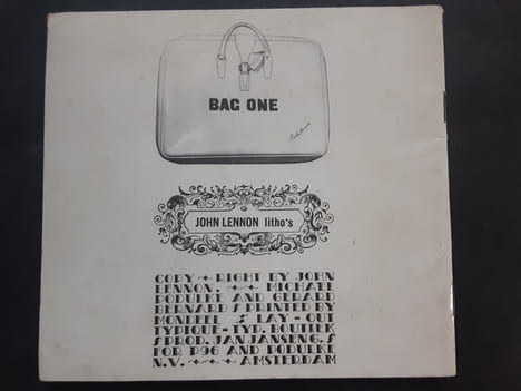 [John Lennon] Catalogue to the fourteen lithographs by John Lennon exhibited in Galerie Taveerne P 96 and Galerie Podulke n.v. in Amsterdam from the ...