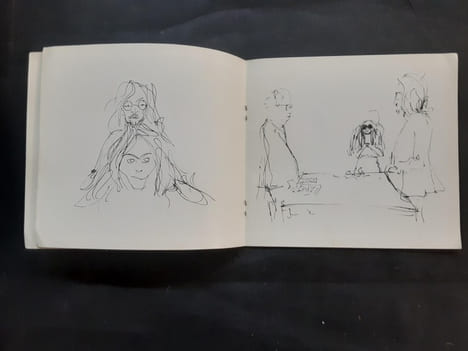 [John Lennon] Catalogue to the fourteen lithographs by John Lennon exhibited in Galerie Taveerne P 96 and Galerie Podulke n.v. in Amsterdam from the ...