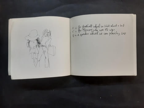 [John Lennon] Catalogue to the fourteen lithographs by John Lennon exhibited in Galerie Taveerne P 96 and Galerie Podulke n.v. in Amsterdam from the ...