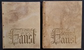 Faust [2 volumes]. Texte français de Gérard de Nerval. [Introduction par Alexandre Arnoux. - Deuxième partie. Texte français d'Alexandre Arnoux et ...