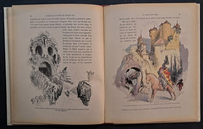 Fabliaux et contes du Moyen-Âge... édition pour la jeunesse, précédée d'une Introduction de M. L. Tarsot,... Illustrations de A. Robida