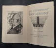 En attendant Douaumont. Burins originaux de Tavy Notton. Hommage à Philippe Pétain Maréchal de France. [Pétain, Philippe]