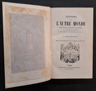 Légendes de l'autre monde, pour servir à l'histoire du paradis, du purgatoire et de l'enfer...