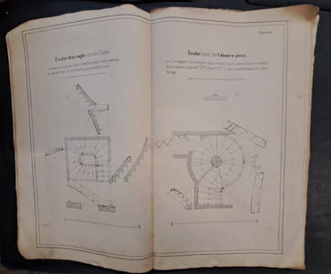 Traité complet et pratique de la construction des escaliers en charpente et en pierre. Ouvrage indispensable aux charpentiers, entrepreneurs et architectes par Aubineau, dit Poitevin-la-Fidélité, charpentier. 2 édition