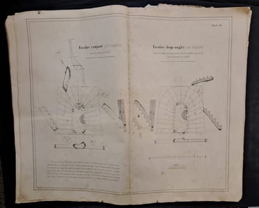 Traité complet et pratique de la construction des escaliers en charpente et en pierre. Ouvrage indispensable aux charpentiers, entrepreneurs et architectes par Aubineau, dit Poitevin-la-Fidélité, charpentier. 2 édition