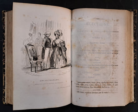 Proverbes dramatiques [8 volumes]. LECLERCQ,Théodore