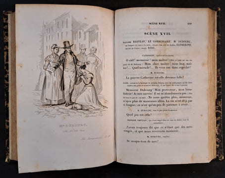 Proverbes dramatiques [8 volumes]. LECLERCQ,Théodore