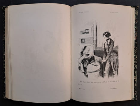 Oeuvres choisies de Gavarni : revues, corrigées et nouvellement classées par l'auteur : études de moeurs contemporaines [3 volumes. 257 planches sur ...