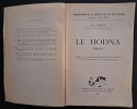 Le Hodna (Algérie). DESPOIS, Jean