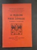 Le problème de la poésie japonaise - Technique et traduction. BONNEAU, Georges
