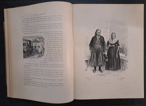 Les Îles oubliées. Les Baléares, la Corse et la Sardaigne : impressions de voyage illustrées par l'auteur. VUILLIER, Gaston