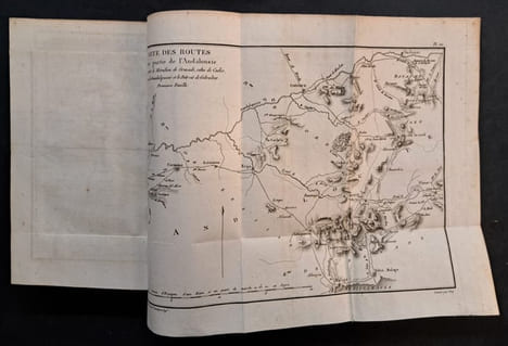 Itinéraire descriptif de l'Espagne et tableau élémentaire des différentes branches de l'administration et de l'industrie de ce royaume [5 volumes, ...