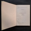 Le Bouddhisme dans les nô. RENONDEAU, Gaston