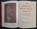 Essays of Ralph Waldo Emerson with critical introduction by Edward F. O’Day. The first Series. MDCCCXLI in one Volume. EMERSON, Ralph Waldo