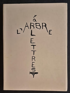 L’Arbre à lettres. LARRONDE, Olivier