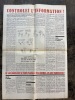 ACTION n°31 vendredi 25 octobre 1968. U.S battus. Vigier Jean (Directeur de la Publication) Siné ; Wolinski (Dessins de Presse)