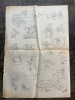 ACTION n°35  - jeudi 12 décembre 1968. joyeux Noël ! chômage, monnaie, grèves, université, Vietnam. Vigier Jean (Directeur de la Publication) Wolinski ...
