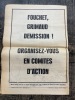 ACTION n°2 - 13 mai 1968 : Les enfants de Marx et du 13 mai - La semaine engagée - La rue vaincra ! - Nous accusons ! - Fouchet, Grimaud démission ! ...