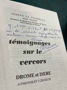Témoignages sur le Vercors. Drôme et Isère