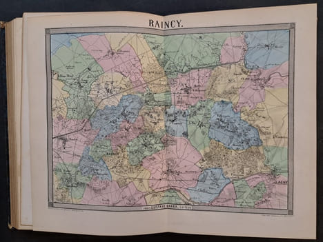 Histoire des environs du nouveau Paris. Illustrations de Gustave Doré ; cartes topographiques dessinées et gravées par Ehrard. LABéDOLLIèRE, émile de ...