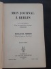 Mon journal à Berlin. Le journal d'un correspondant étranger 1934-1941. SHIRER, William-L.