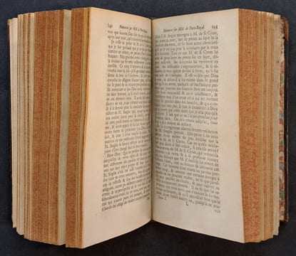 Mémoires pour servir à l'histoire de Port-Royal [2 volumes]. FONTAINE, Nicolas