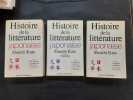 Histoire de la littérature japonaise (3 tomes). KATO, Shuichi 