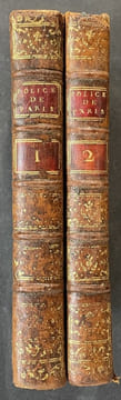 La police de Paris dévoilée, par Pierre Manuel, l'un des administrateurs de 1789 [2 volumes]. MANUEL, Pierre